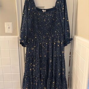 Ivy City Starry Night maxi dress